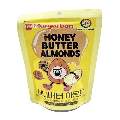 韩国MURGERBON 蜜糖牛油杏仁 200g