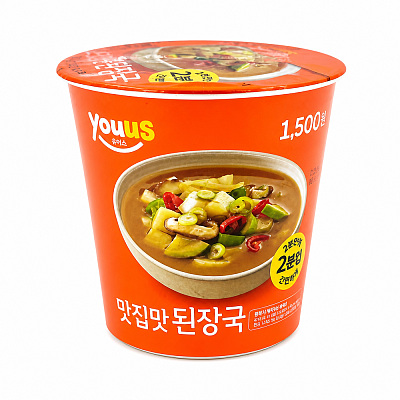 韩国 GS25便利店 自营系列 肉香大酱速食汤 11g