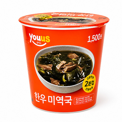 韩国 GS25便利店 自营系列 韩式海带牛肉汤 11g
