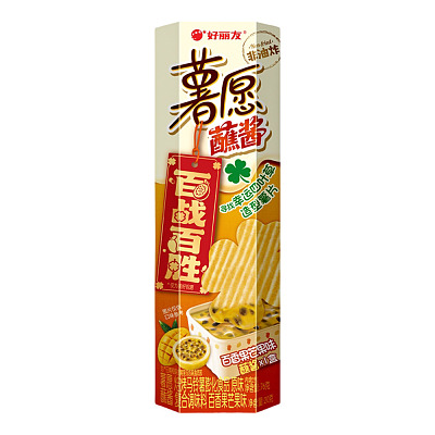 薯愿 百香果芒果味蘸酱薯片 96g