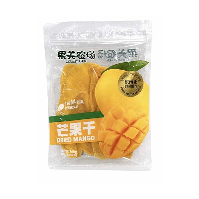 盐津铺子 果美农场 芒果干 168g