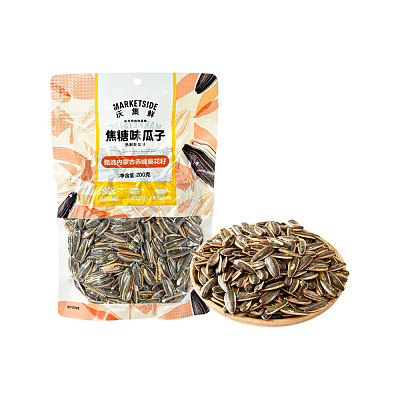 沃集鲜 焦糖味瓜子 200g