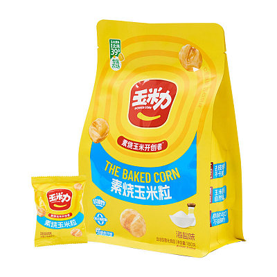 玉米力 素烧玉米粒 海盐味 180g