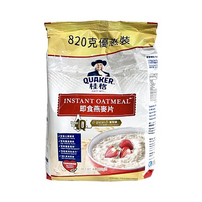 桂格 麦片 袋裝 820g