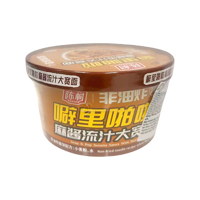 陈村 噼里啪啦 麻酱流汁大宽面 150g