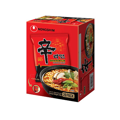 【整箱】 Nongshim 农心辛拉面 20包 x 120g