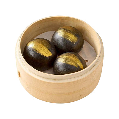 【冻】文华酒楼 黑金流沙包 250g