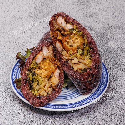 【鲜】Hungry Paulie 爱呷囝仔 特制猪排饭团 1pc 250g+