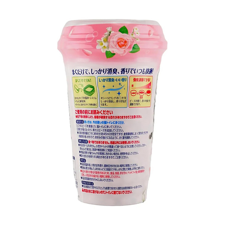 unicharm-deodorizing-pellets-for-cat-litter-boxes-light-floral-scent-450ml-4