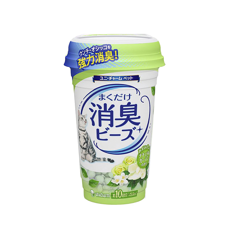 unicharm-cat-litter-box-deodorizing-pellets-fresh-yard-scent-450ml-1