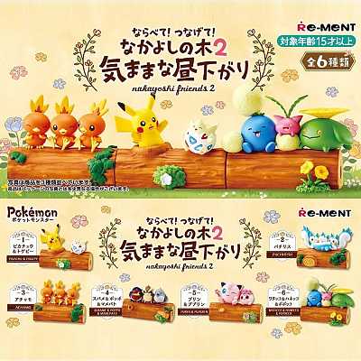 Rement 精灵宝可梦联动 好朋友系列2 精灵盲盒 6款随机 1个