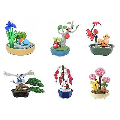 Rement 精灵宝可梦联动 小精灵盆栽食玩盲盒 6款随机 1个