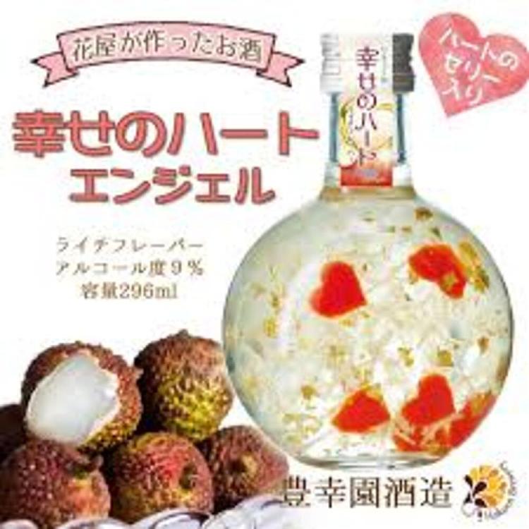 hokoen-heartwarming-angel-lychee-wine-with-gold-foil-9296ml-2