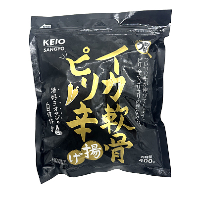【冻】Keio 日本油炸辣软骨鱿鱼 400g