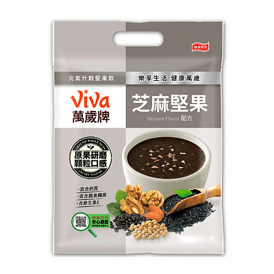 万岁牌 元气十榖坚果饮 芝麻坚果味 336g