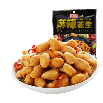 盛香珍 麻辣花生 80g