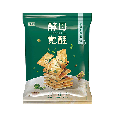 盛香珍 酵母觉醒紫菜青葱苏打饼 150g
