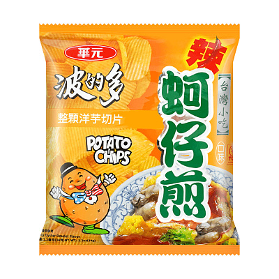 华元 波的多洋芋片 蚵仔煎辣味 34g