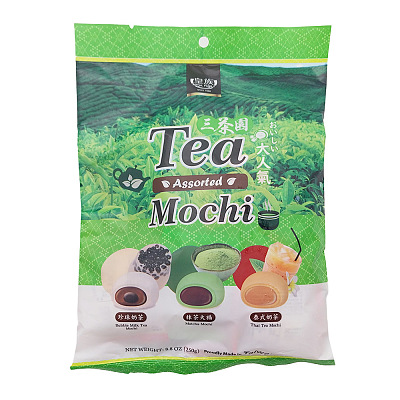 皇族 三茶园大福 (珍珠奶茶/抹茶/泰式奶茶) 250g