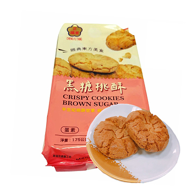 正福堂 黑糖桃酥 175g