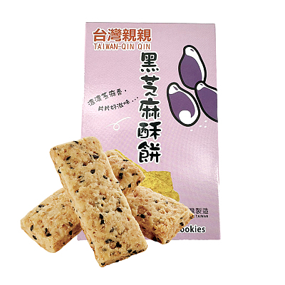 亲亲 黑芝麻酥饼 110g