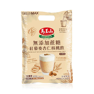马玉山 无添加蔗糖 红藜麦杏仁核桃饮 30g*12包入