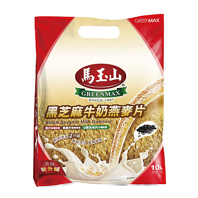 马玉山 黑芝麻牛奶燕麦片 30g*10包入 300g