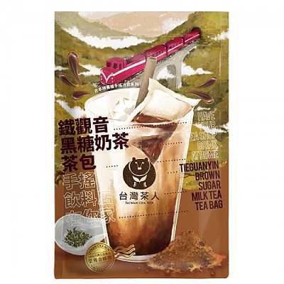 台湾茶人 铁观音黑糖奶茶茶包 35g*5包