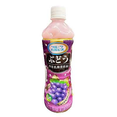 可而必思 乳酸菌饮料 葡萄味 500ml