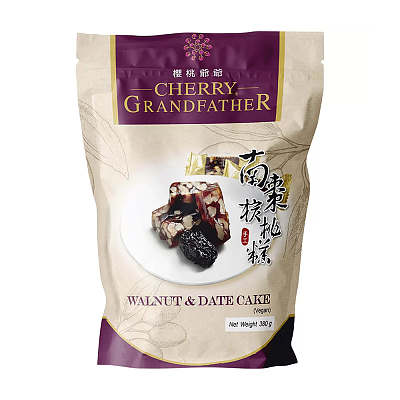 樱桃爷爷 南枣核桃糕 380g【Costco代购】