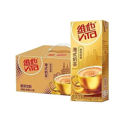 【整箱】维他 港式奶茶 250ml*24