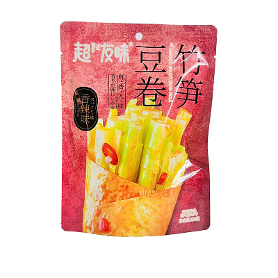 超友味 竹笋豆卷 香辣味 100g
