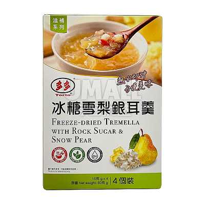 Torto 冰糖雪梨银耳羹 4个装 60g