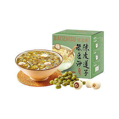 宝之素 陈皮莲子绿豆沙 195g