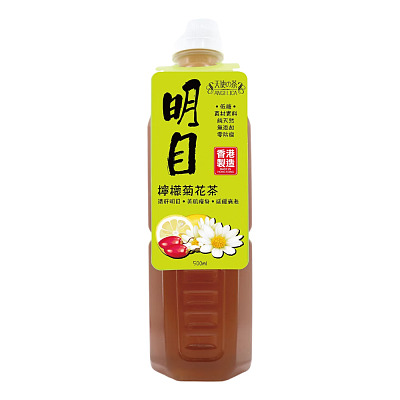 香港出品 天使之茶 明目 柠檬菊花茶 500ml