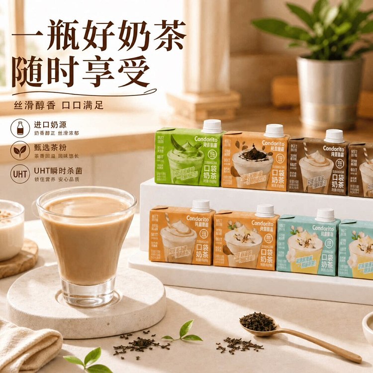 kongduoli-dudu-pocket-milk-tea-duck-poop-fragrance-oolong-flavor-100g6-bottles-2