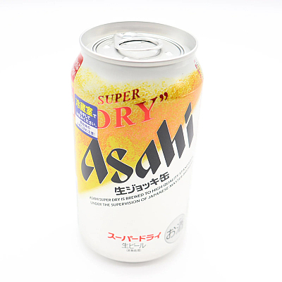 朝日 超爽全开盖生啤酒 酒精含量5% 340ml