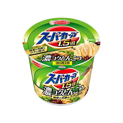 Acecook Super Cup 1.5倍 豚骨拉面 120g
