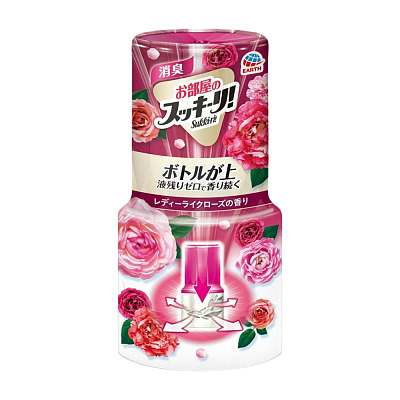 安速 消臭空气清新剂 玫瑰香玫红色 400ml