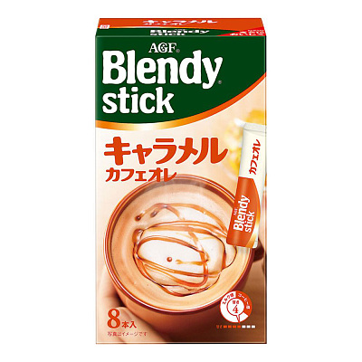 AGF Blendy 焦糖咖啡 8包入