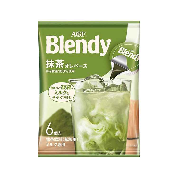 blendy-coffee-liquid-capsules-matcha-flavor-green-pack-6pcs-120g-1