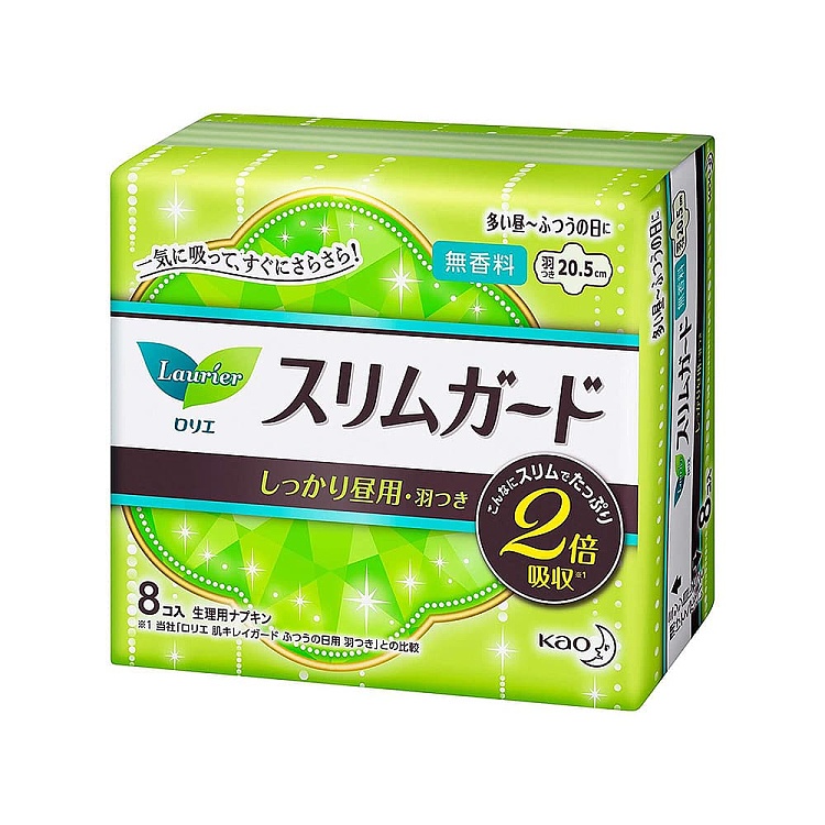 japan-kao-corporations-laurier-brand-smooth-absorbent-ultra-thin-regular-sanitary-napkins-205cm-8-pieces-1
