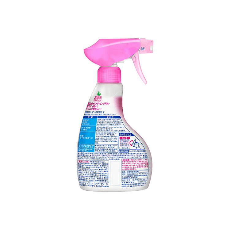 kao-bathroom-mold-mildew-foaming-cleaning-spray-rose-scent-380ml-4