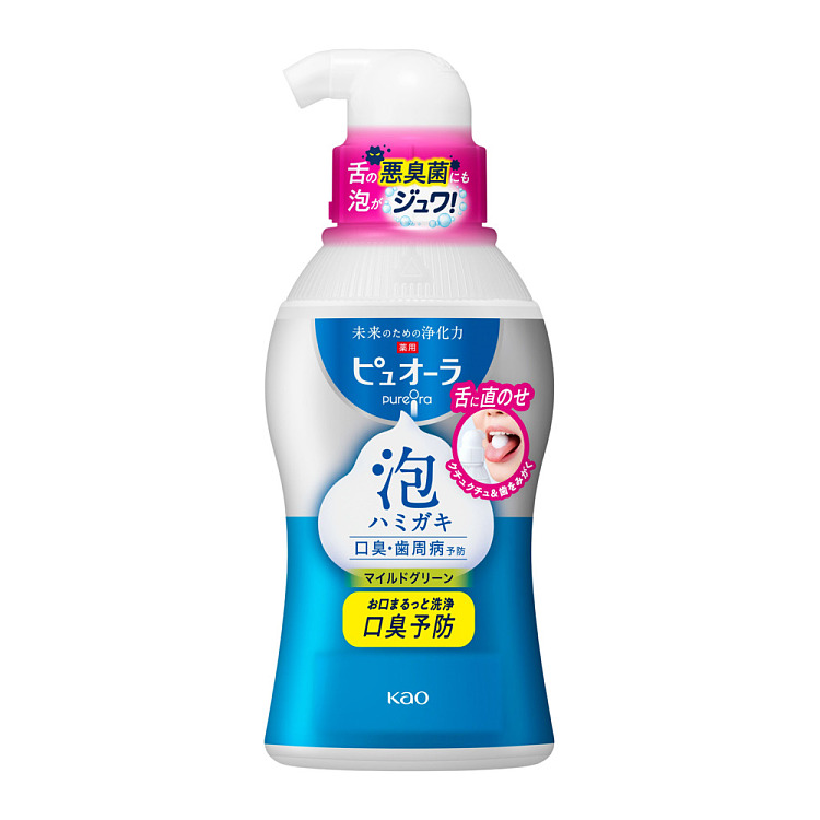 kao-pureaora-foaming-toothpaste-mild-mint-190ml-2