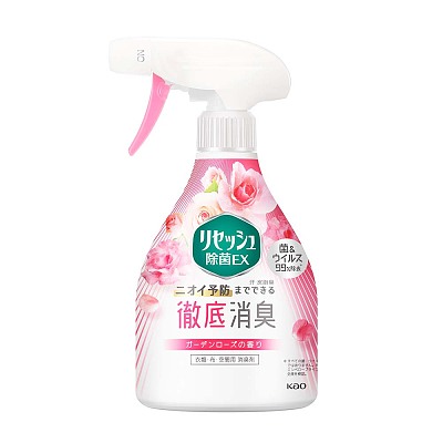 花王 衣物EX除菌喷雾 玫瑰香型 370ml