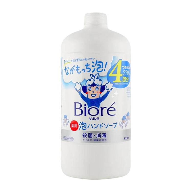 kao-bijou-foaming-hand-soap-refill-lightly-scented-blue-770ml-1