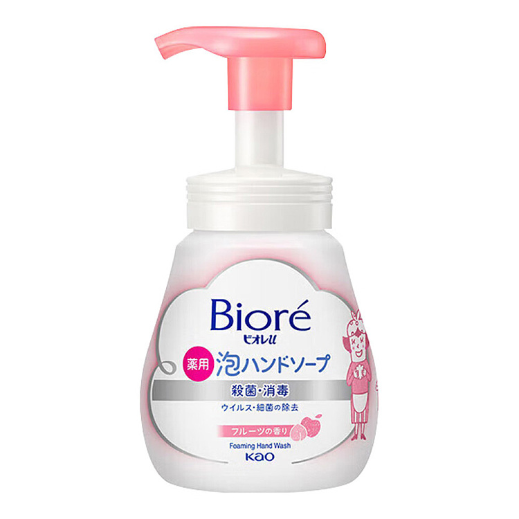 kao-foaming-hand-soap-fruit-scent-240ml-1