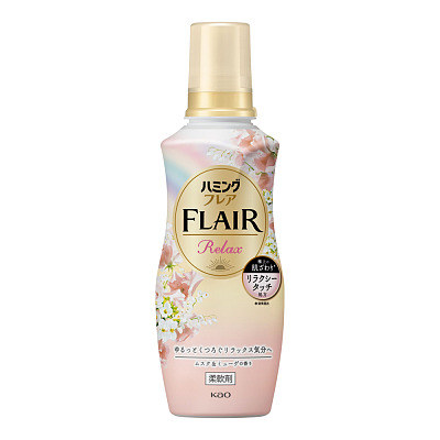 花王 FLAIR衣物柔顺剂 麝香铃兰清香 510ml