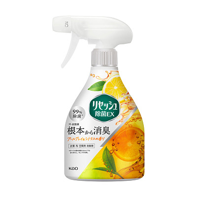 花王 衣物除菌消臭喷雾 柑橘伯爵茶香 370ml