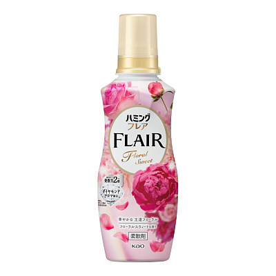 花王 FLAIR 衣物柔顺剂 甜美花香 520ml